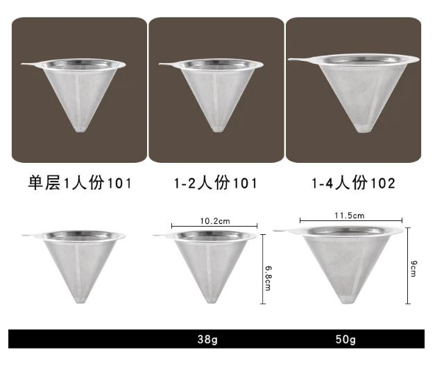 Reusable Stainless Steel Coffee Filter Disc