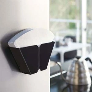 V60 Magnete del frigorifero Scatola base per ripiano in carta da filtro per caffè per una facile conservazione