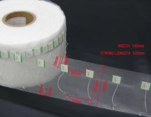 Tagged Nylon Mesh / Materiali / film per imballaggio in PLA biodegradabili per bustine di tè piramide